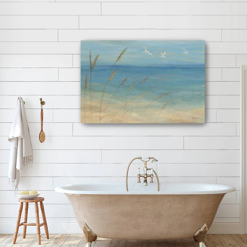 Seagrass Seagulls Canvas Giclee