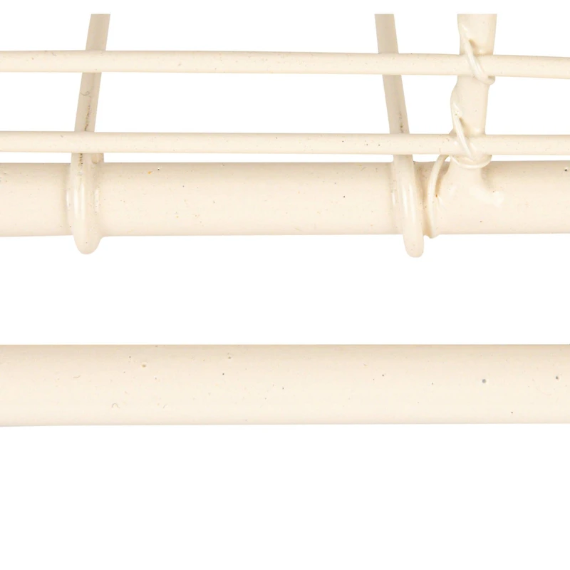 Serenity Metal Wire Plant Stand, Cream