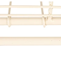 Serenity Metal Wire Plant Stand, Cream