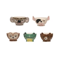 Hello Honey® 4" Animal Shaped Bowl Set