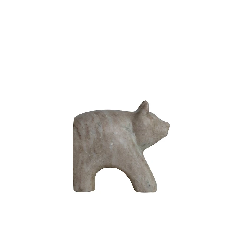 Hello Honey® 4.5" Beige Marble Bear Bookend
