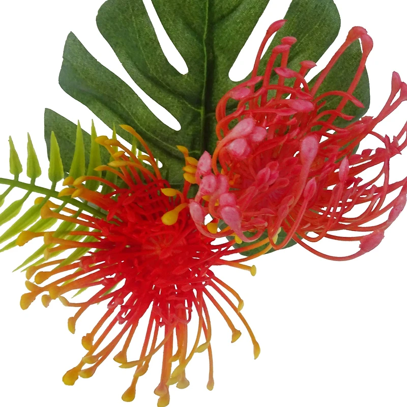 10" Orange & Pink Protea Pick by Ashland®