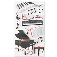Piano Recital Dimensional Stickers by Recollections™