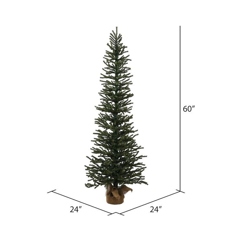 5ft. Unlit Mini Pine Artificial Christmas Tree