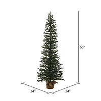 5ft. Unlit Mini Pine Artificial Christmas Tree