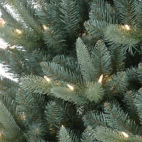 7.5ft. Pre-Lit Monterey Spruce Artificial Christmas Tree, Clear Incandescent Lights