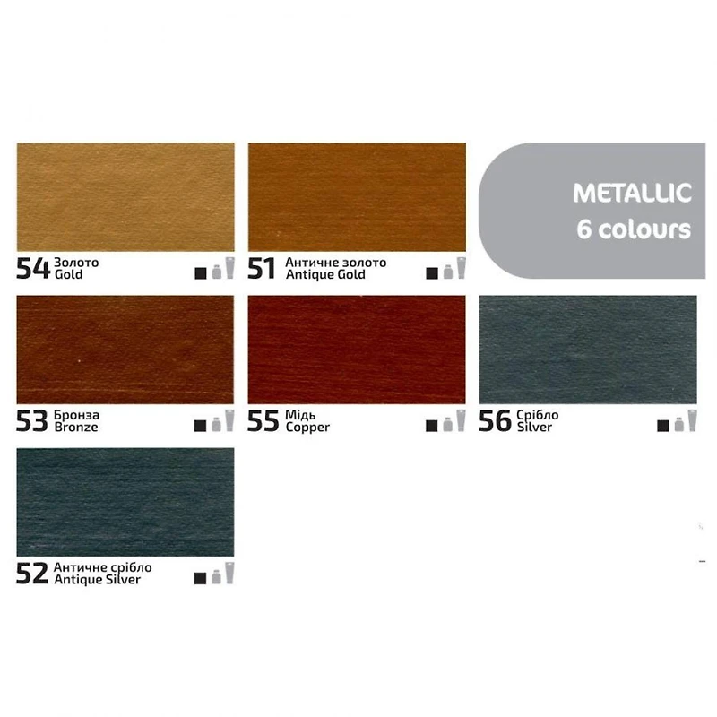 Rosa Talent Metallic Deco Acrylic Paint