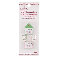 Mini Letters to Santa Decorations by Ashland®