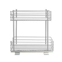 Household Essentials Glidez 2-Tier Cabinet Organizer