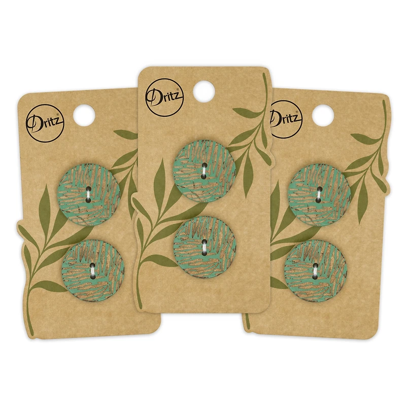 Dritz® 23mm Sustainable Coconut Round Button