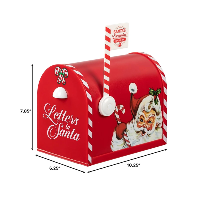 Mr. Christmas 10" Santa's Enchanted Mailbox