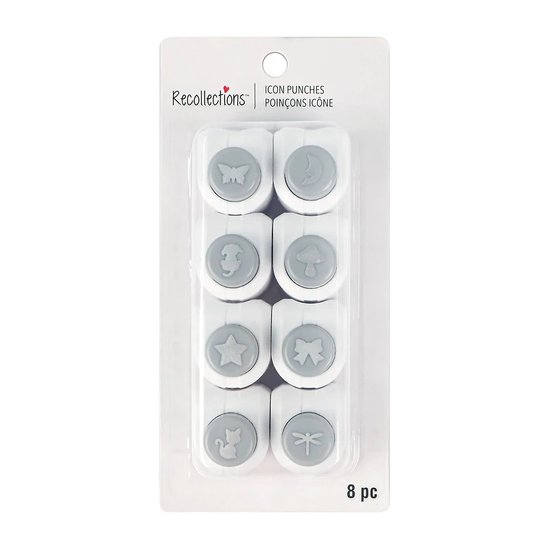 8 Piece Icon Punch Set by Recollections™