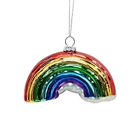 4.75" Rainbow Glass Ornament by Ashland®