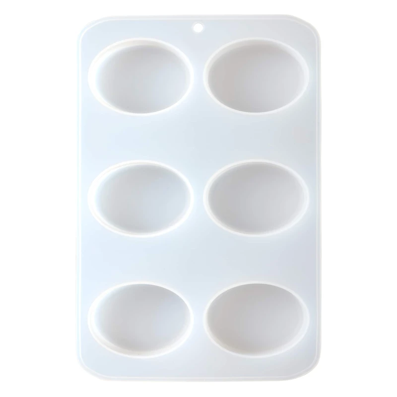 Silicone Oval Soap Mold by Make Market®