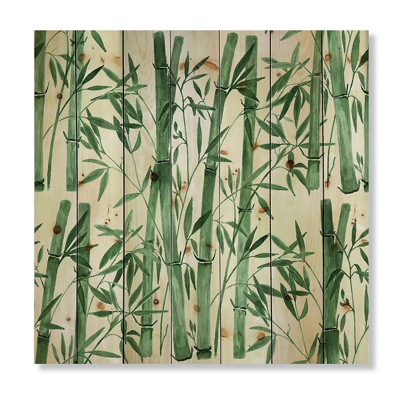 Designart - Bamboo Branches In The Forest I