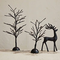 Hello Honey® 17" Black Metal Tree with 32 LED Lights