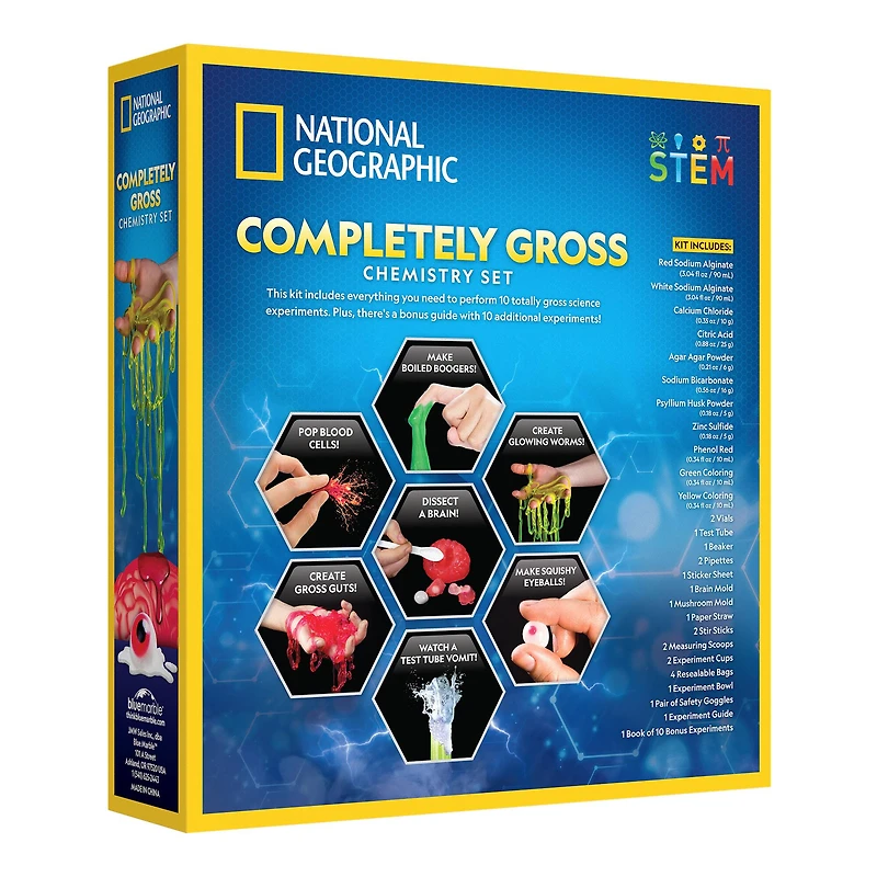 National Geographic™ Completely Gross Chemistry Set