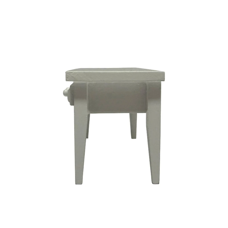 Miniature White Entry Table by Make Market®