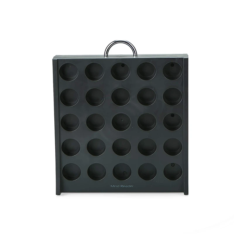 Mind Reader Black 50 Capacity Single Serve Coffee Pod Holder Storage Organizer