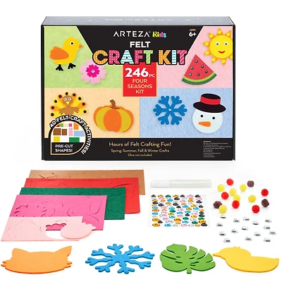 Arteza® Kids Felt Craft Kit, Four Seasons