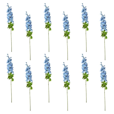 12 Pack: Light Blue Larkspur Stem by Ashland®