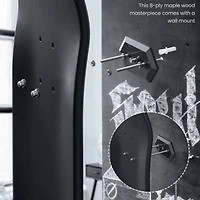 Arteza 14 Piece Skateboard Wall Art Kit