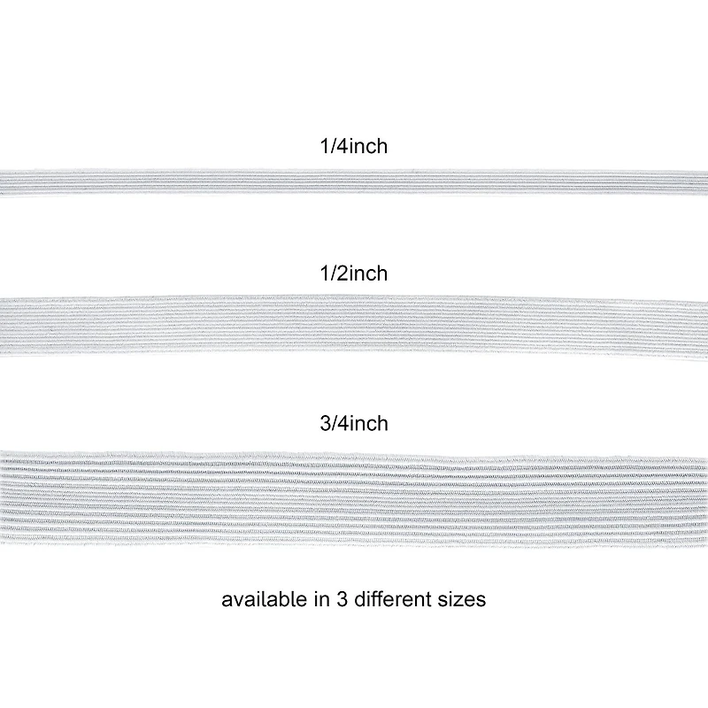 Essentials by Leisure Arts Flat Braid Elastic