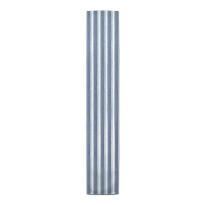 Blue Stripe Outdoor Table Runner