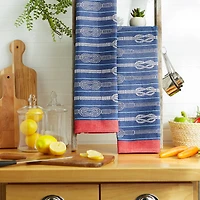 Nauti Knots Jacquard Dishtowel (Set of 2)