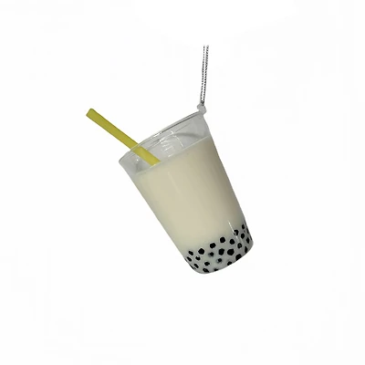 4.25" Glass Bubble Tea Ornament by Ashland®