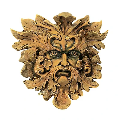 Design Toscano Oak King Green Man Wall Sculpture