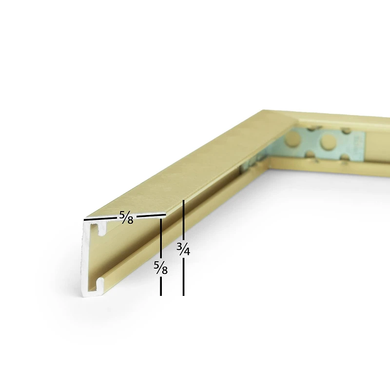 Frame USA Glory Metal Gold Single Image Picture Frame