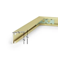 Frame USA Glory Metal Gold Single Image Picture Frame