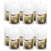 12 Pack: 6" Cylinder Glass Candle Holder by Ashland®
