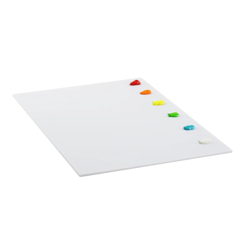 New Wave® Easy Lift® White Peelable Plastic Palette, 9" x 12"