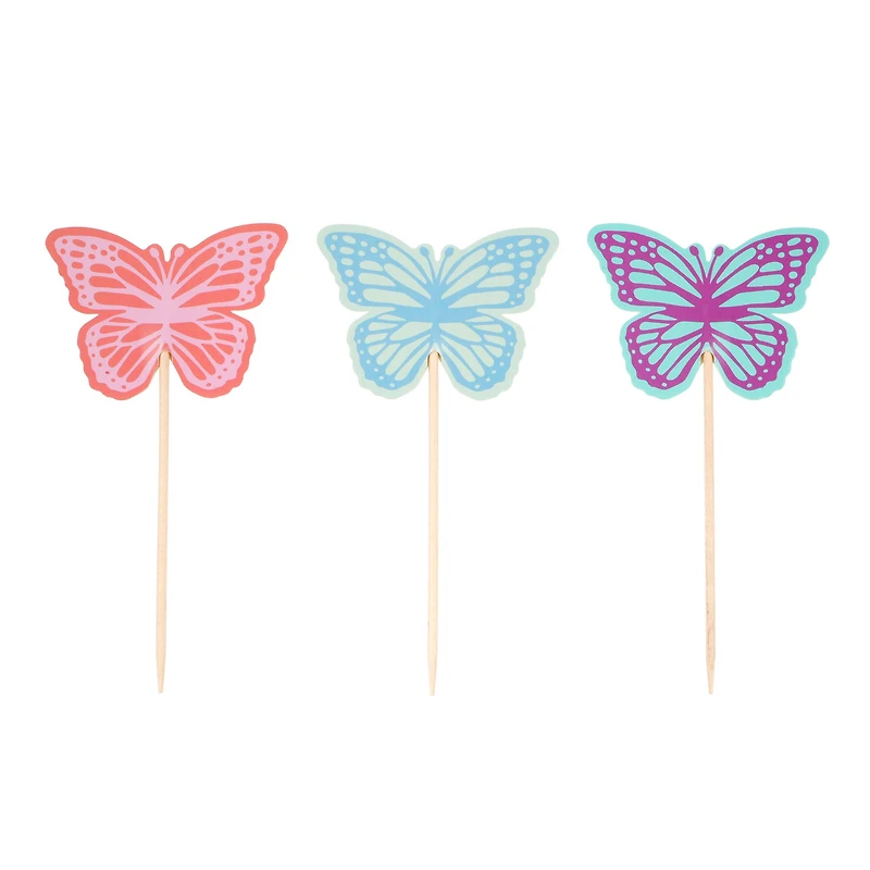 Butterfly Cupcake Toppers, 12ct. by Celebrate It®
