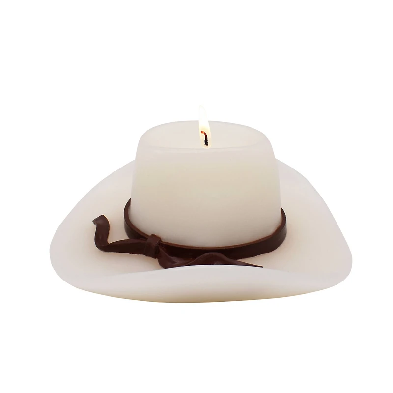 White Cowboy Hat Candle by Ashland®