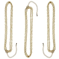 Oxidized Brass Cable Necklace Set by Bead Landing™