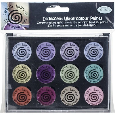 Creative Expressions Cosmic Shimmer Frosted & Chic Iridescent Watercolor Palette