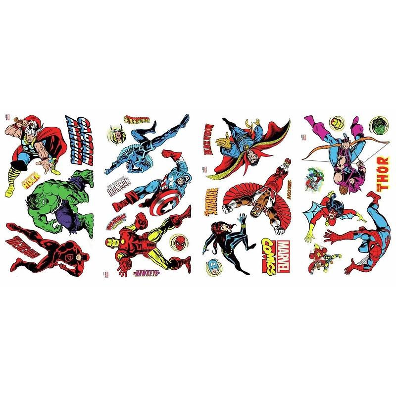 RoomMates Marvel Classics Peel & Stick Wall Decals
