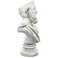 Design Toscano 17.5" Bust Planters of Antiquity Statues The Philosopher Socrates