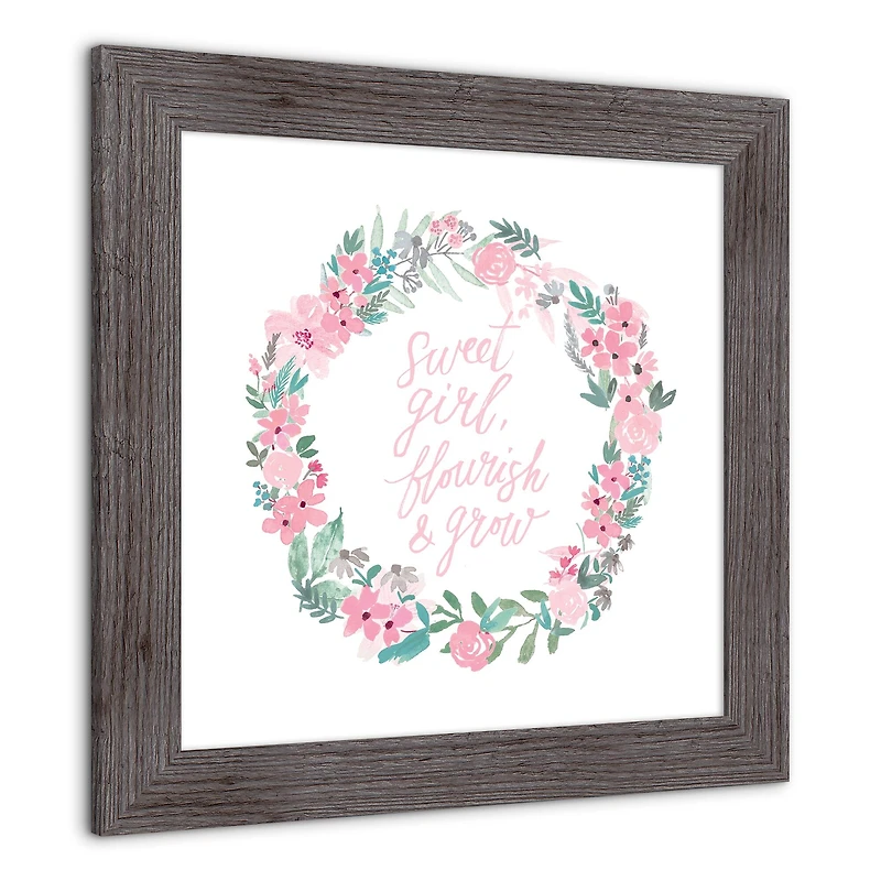 Flourish and Grow Western Framed Print