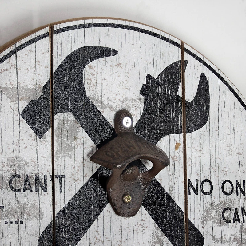 14" Dad's Garage Wall Mounted Bottle Opener