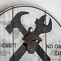 14" Dad's Garage Wall Mounted Bottle Opener