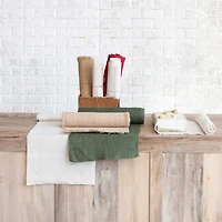 Hello Honey® 6yd. Red Woven Torn Jute Fabric Roll