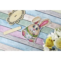 MP Studia Easter Rabbit Plastic Canvas Counted Cross Stitch Kit