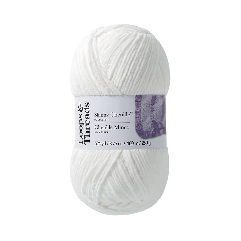 Skinny Chenille™ Yarn by Loops & Threads