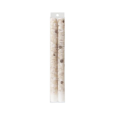 10" Birch Taper Candles, 2ct. by Ashland®