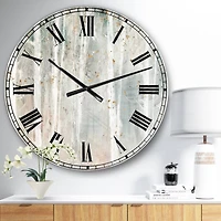 Designart A Woodland Walk Into The Forest VII Traditional Wall Clock