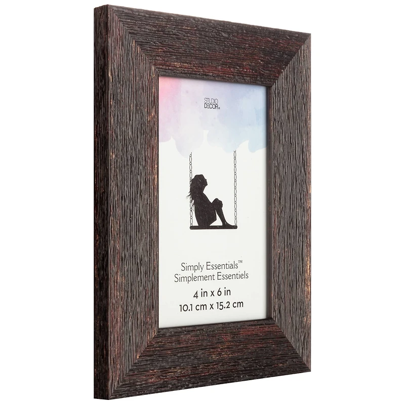 Simply Essentials™ Black Barnwood Frame by Studio Décor